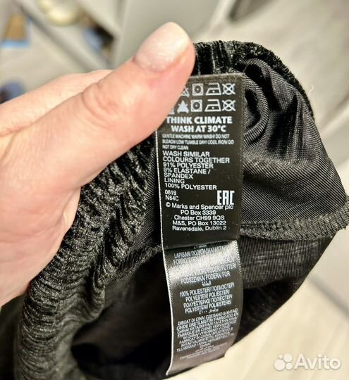 Платье черное нарядное M&S