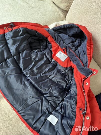 Куртка и комбинезон зимний детский 92