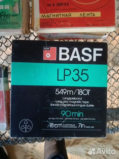 Магнитная лента катушки СССР