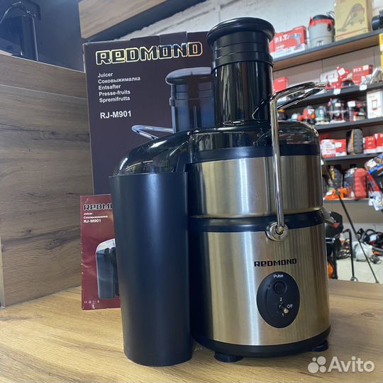 Центробежная соковыжималка redmond RJ-M901