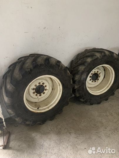 Задние колёса на Комбайн