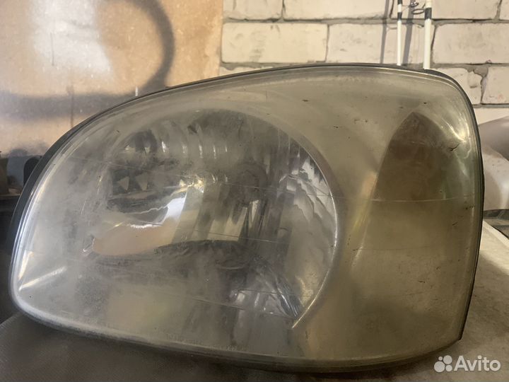Фара hyundai santa fe classic