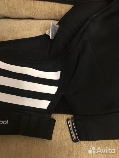 Спортивный топ бра adidas xs