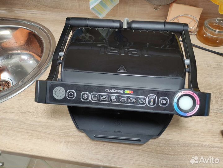 Электрогриль tefal optigrill+ GC712834