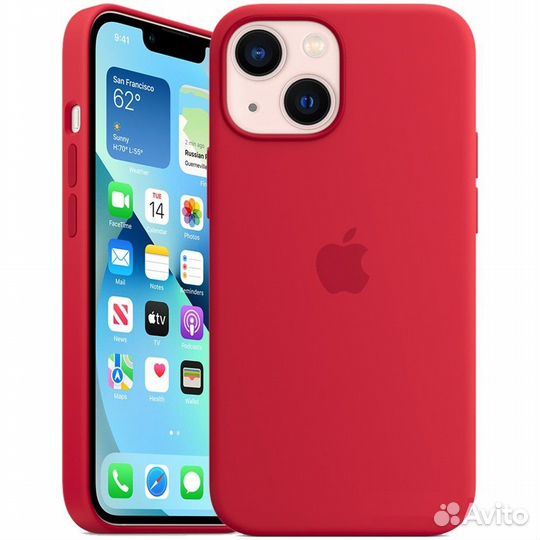 Original Чехол Silicone MagSafe iPhone 13 mini Red