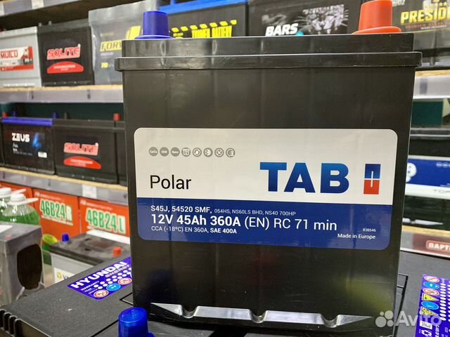 Аккумулятор Tab45 asia