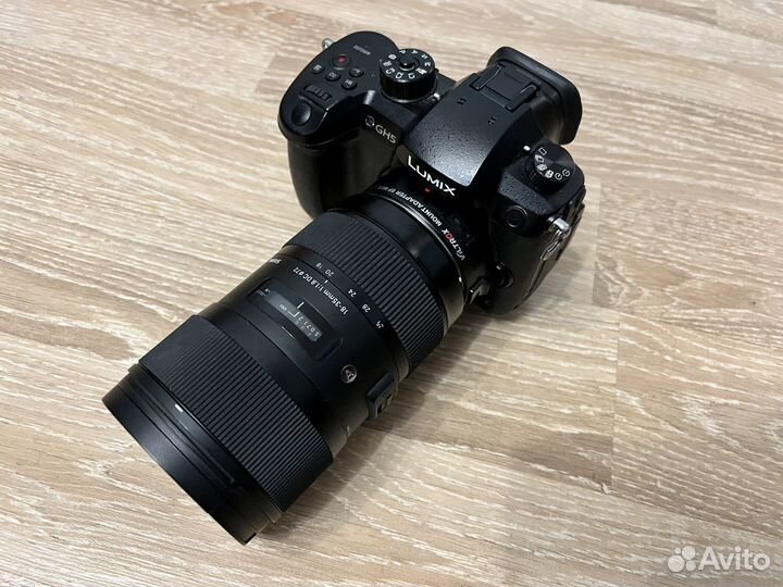 Panasonic gh5 vlog + sigma 18-35 art + клетка