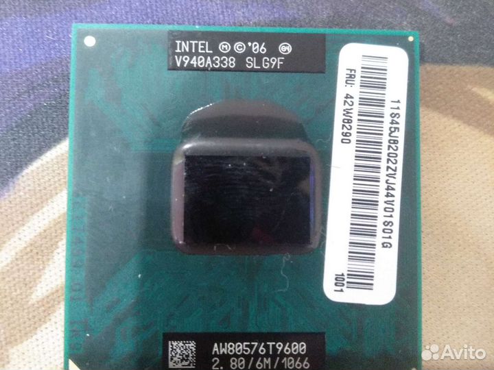 Процессор Intel core 2 duo