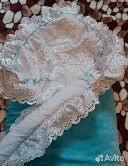 Одеяло на выписку для мальчика весна осень