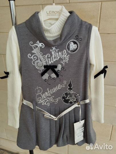 Платье для девочки 104 110 116 Турция