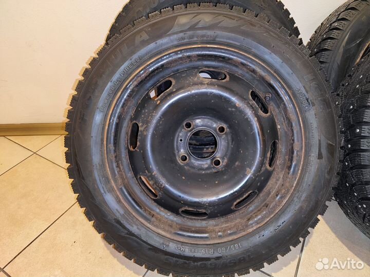 Колеса в сборе r15 зимние 4 108