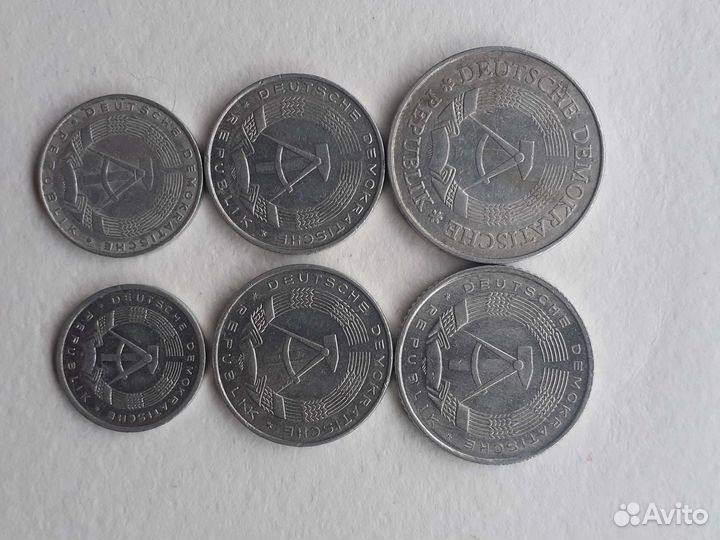 Монеты : марки гдр