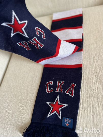 Хоккейный шарф ска