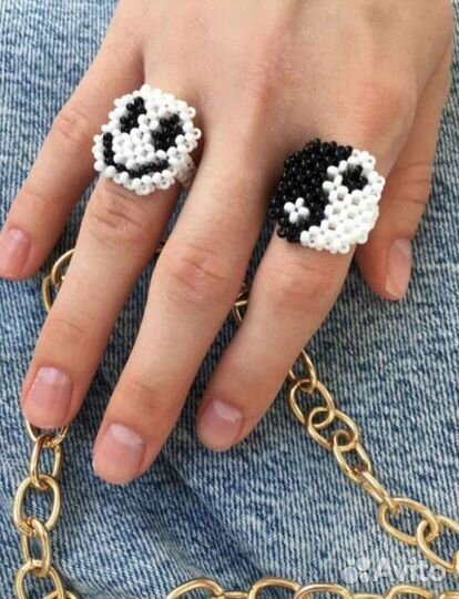 Кольца из бисера
