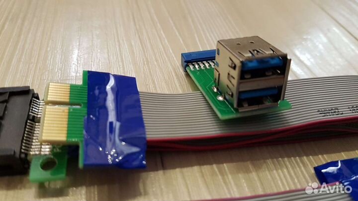 Запчасти для компьютера (mSata, Riser, SSD, Fan)