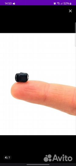 Микронаушник капсульный