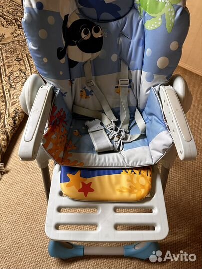 Детский стульчик для кормления chicco