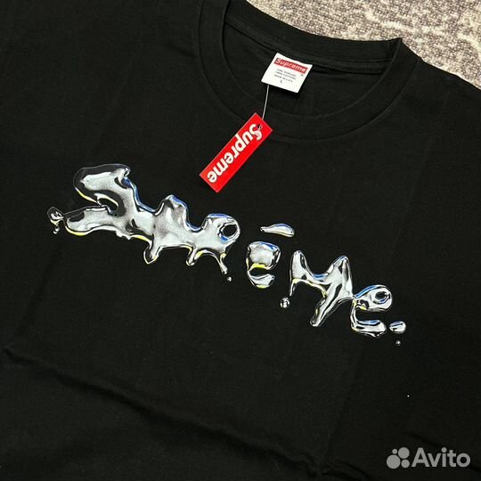 Футболка Supreme Liquid Logo
