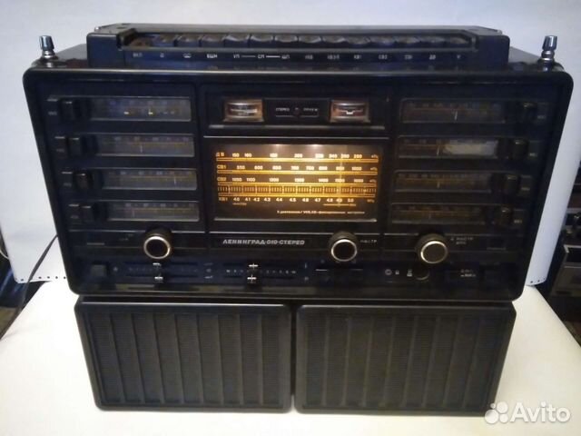 Радиоприемник Ленинград-010-стерео СССР купить в Москве | Электроника ...