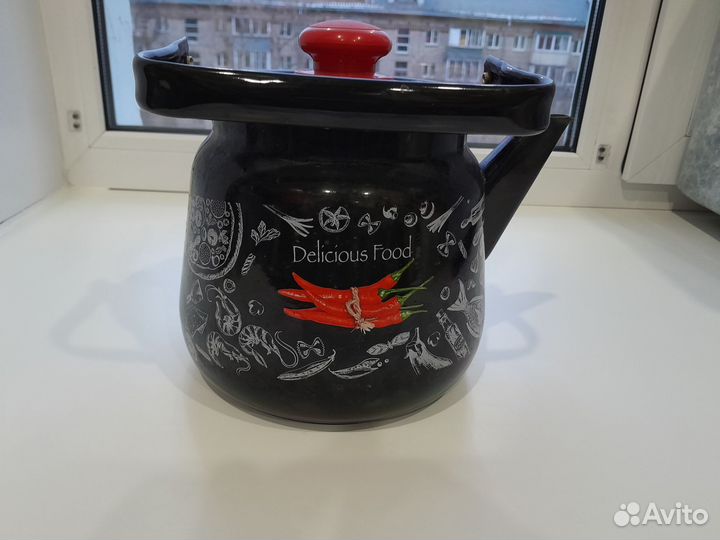 Чайник эмалированный 3,5 л. б/у