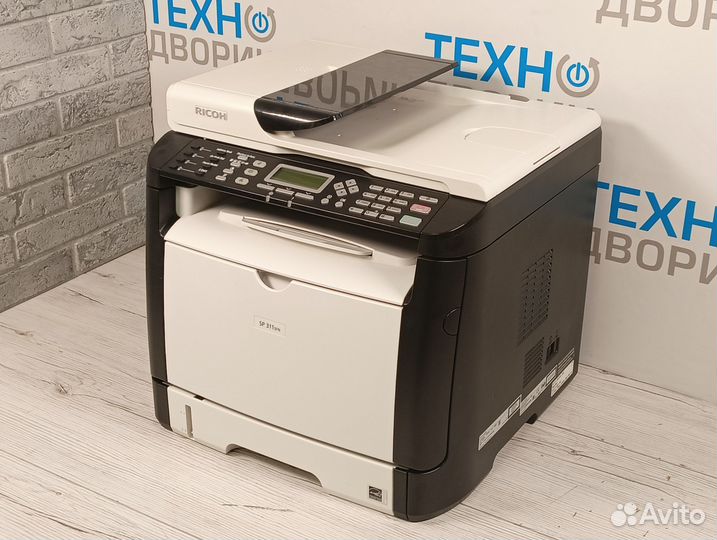 Мфу лазерный ч/б Ricoh SP 311SFN