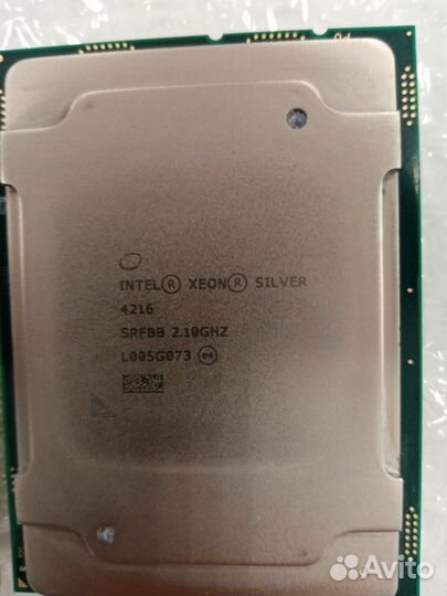 Процессор Intel Xeon Silver 4216