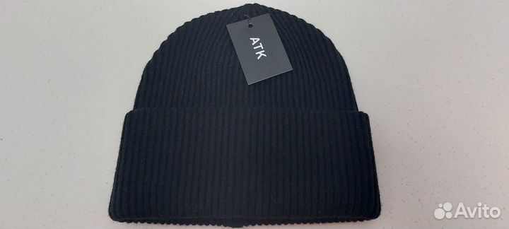 Мужская шапка двойная без лейбла по голове