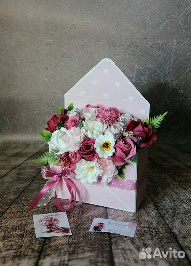 Букеты из мыльных цветов