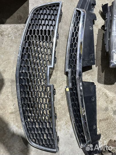 Решетки бампера шевроле круз