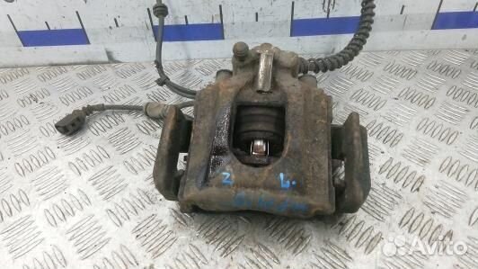 Суппорт тормозной задний левый volkswagen touareg