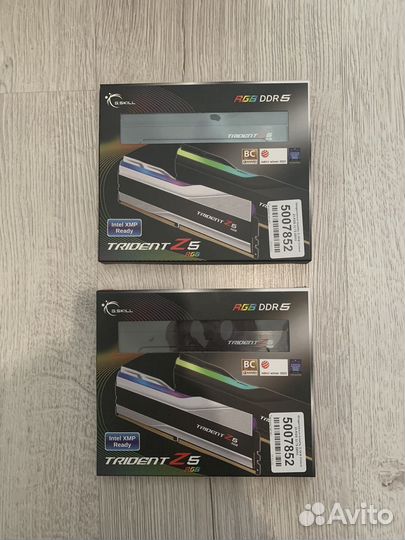 Оперативная память g.skill trident 32 Gb 6400 MHz