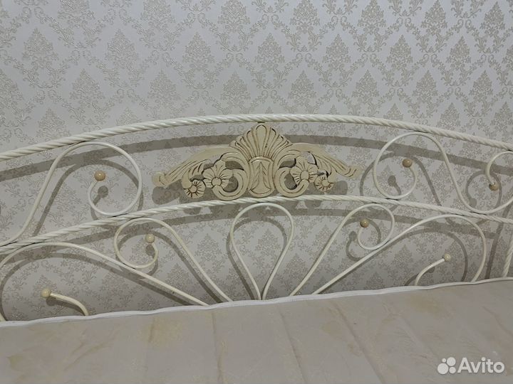 Кровать кованая бу