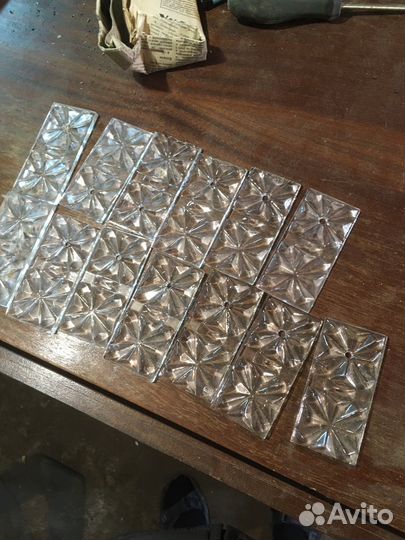 Хрустальные подвески для люстры СССР