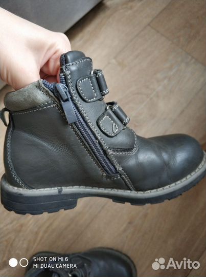 Ботинки детские натуральная кожа демисезонные