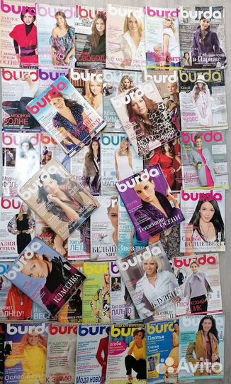 Журналы Burda Moden с выкройками