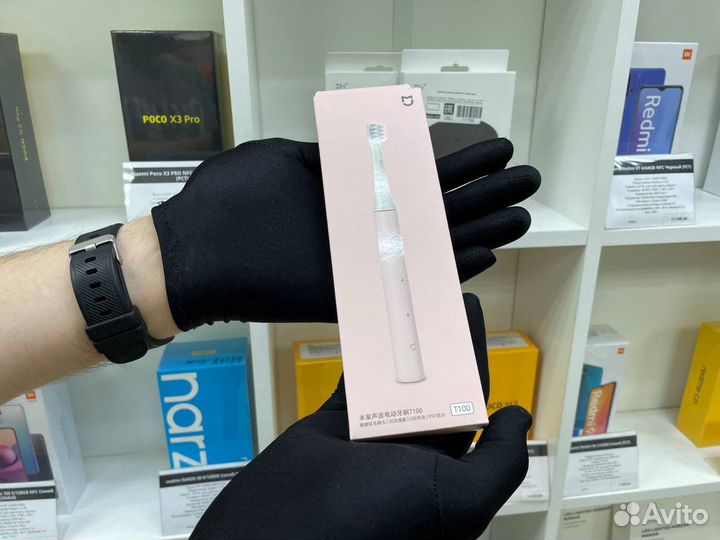 Топ ультразвуковая зубная щетка Xiaomi Mijia T100