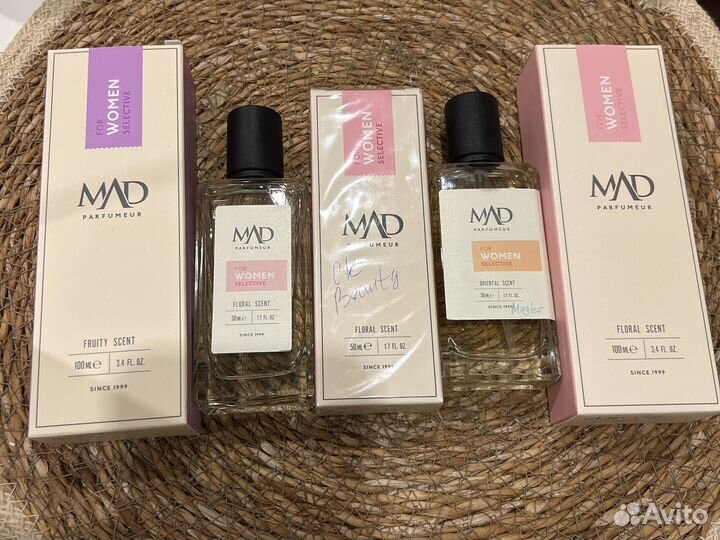 Туалетная вода селективная MAD