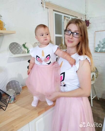 Комплект одежды мама + дочка