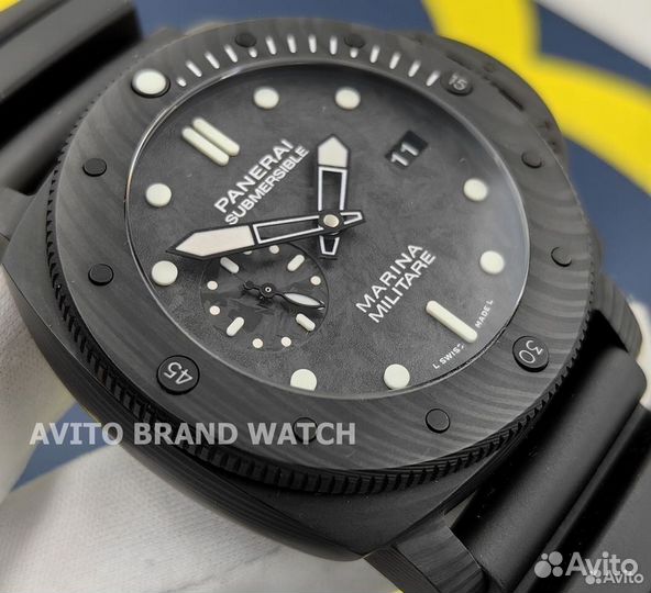 Часы карбоновые Panerai Submersible pam 979