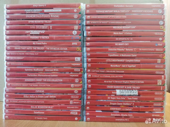 Игры для nintendo switch (новые)