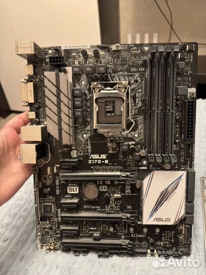 Материнская плата asus z170-e lga 1151