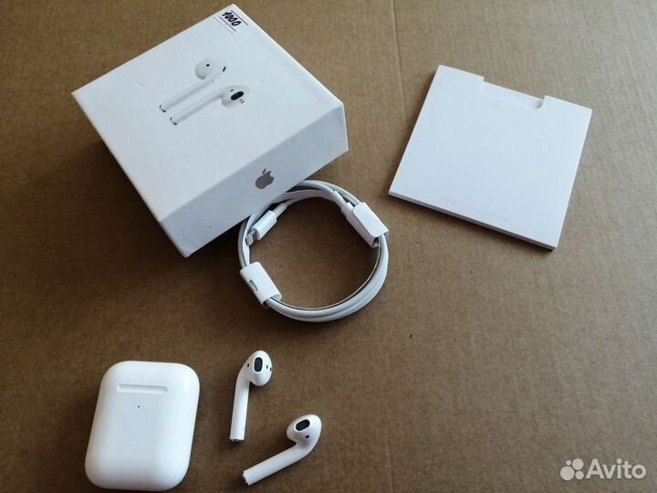 Беспроводные наушники Airpods 2