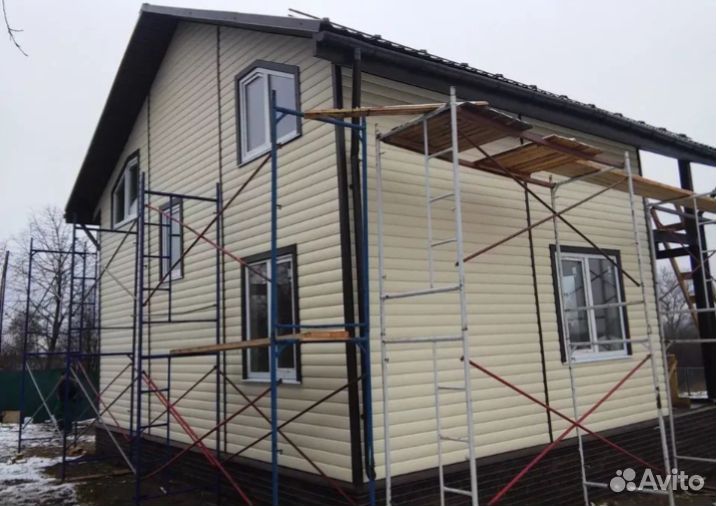 Обшивка домов сайдингом