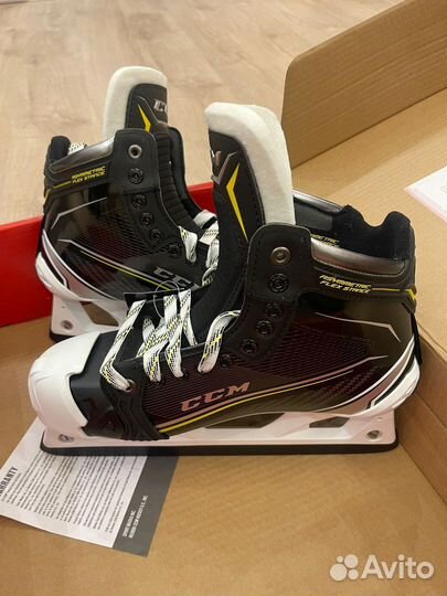 Вратарские коньки CCM super tacks AS1 SR 8.0 D