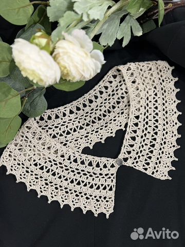 Воротнички кружевные (крючком)