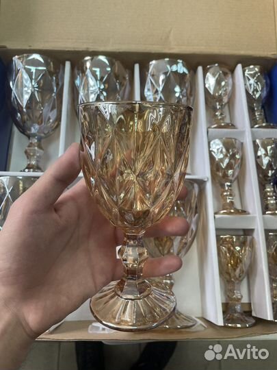 Набор бокалов и рюмок 6+6