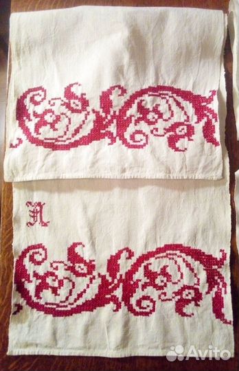 Полотенце, наволочки, салфетки времён СССР