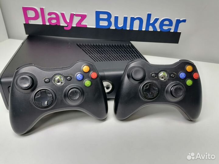 Прошита Xbox 360S+2джоя, 999игр