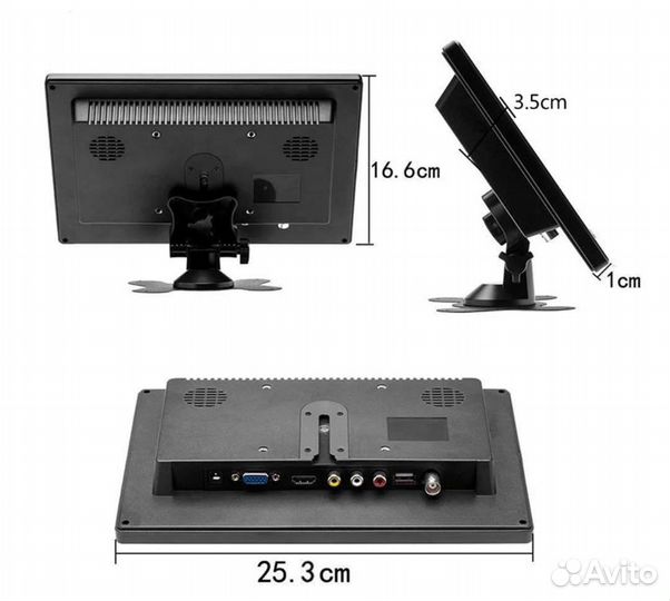 Мониторы 4.3