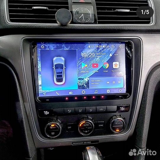Штатная магнитола android ford Volkswagen polo